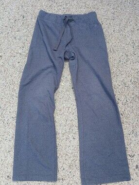90s Champion Straight Leg Gray Drawstring Sweatpants Size M Tall Girl Friendly